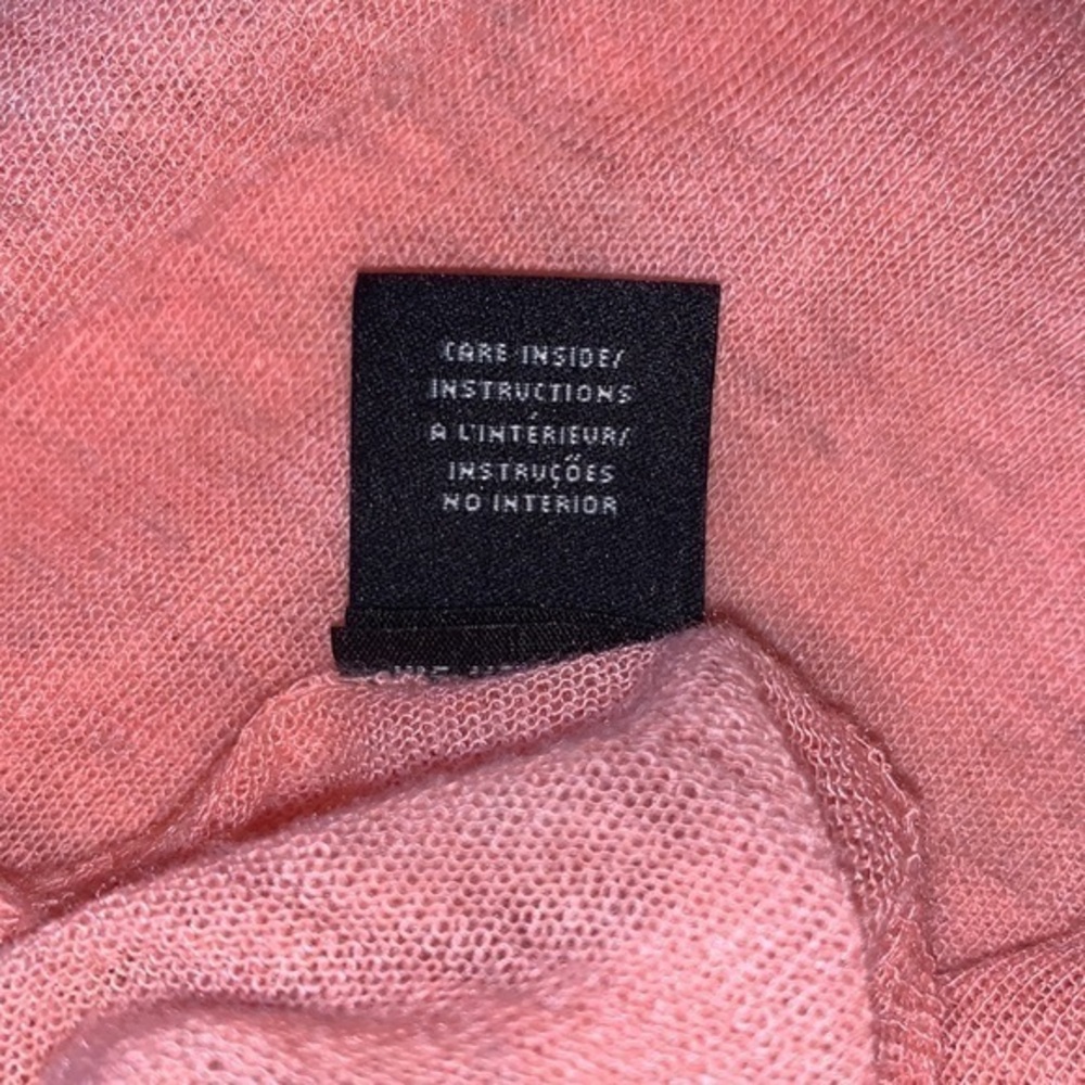 Scotch & Soda Peach‎ 3/4" Sleeve Light Weight V-Neck Sweater Size 1 - Picture 10 of 11